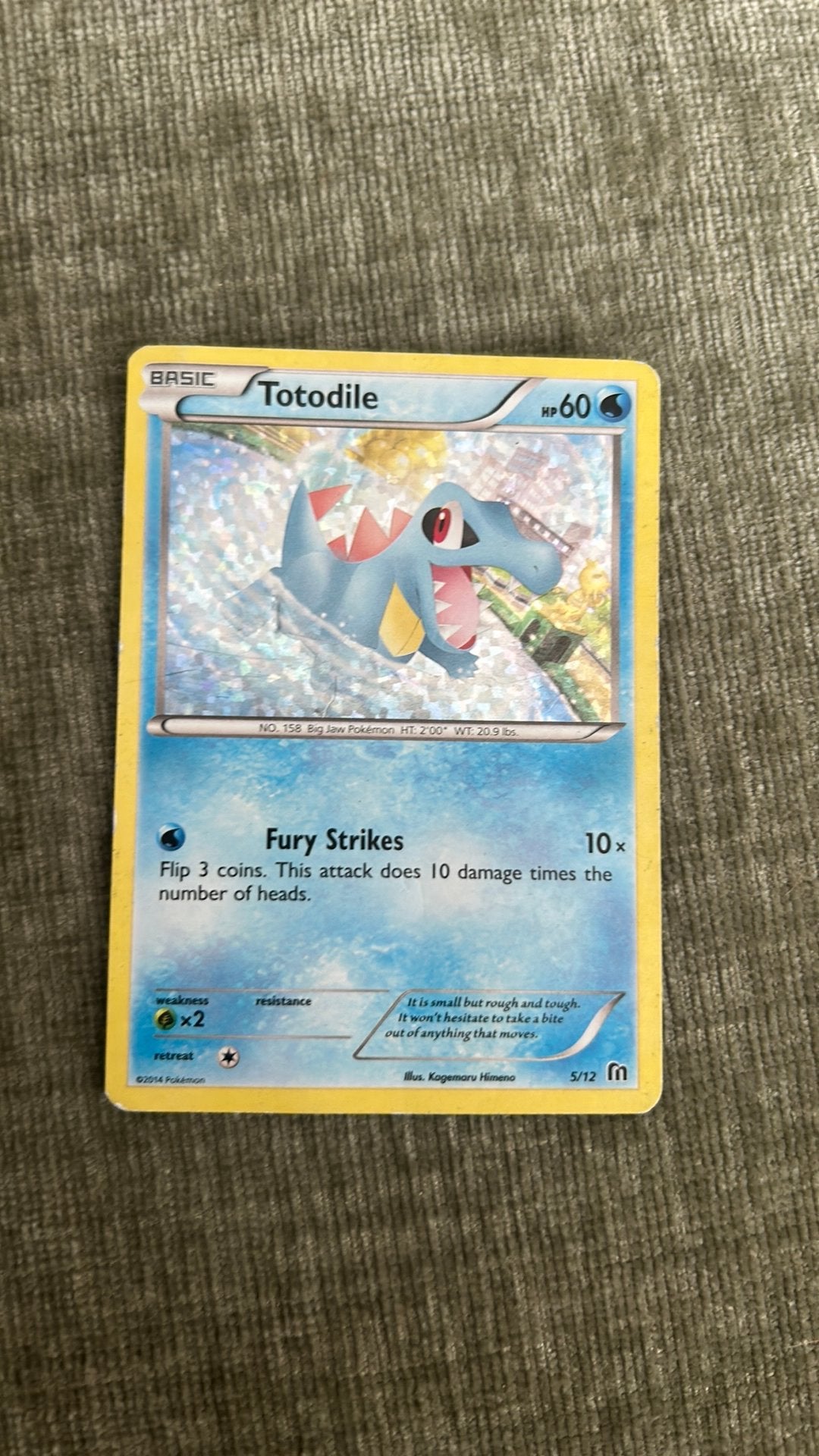 Totodile, Ophalen of Verzenden, Gebruikt, Sleeves of Kaarthoesjes