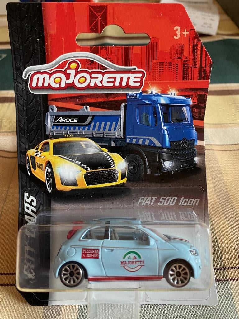 Majorette Fiat 500, Hobby en Vrije tijd, Modelauto's | Overige schalen, Ophalen of Verzenden, Nieuw, Auto