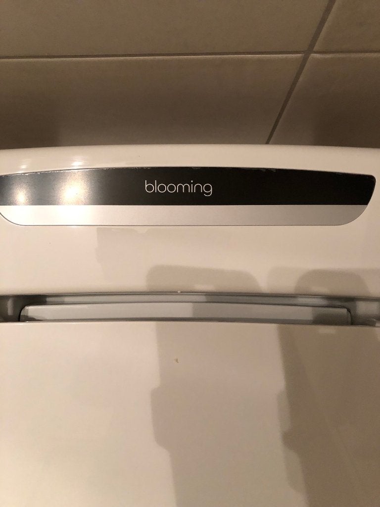 Blooming 770 bidet plus douche wc bril ZGAN, Ophalen of Verzenden, Zo goed als nieuw, Overige typen