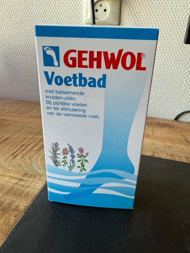 Gehwol Voetbad en Voetcrème Set, Ophalen of Verzenden, Nieuw, Gehele gezicht, Reiniging