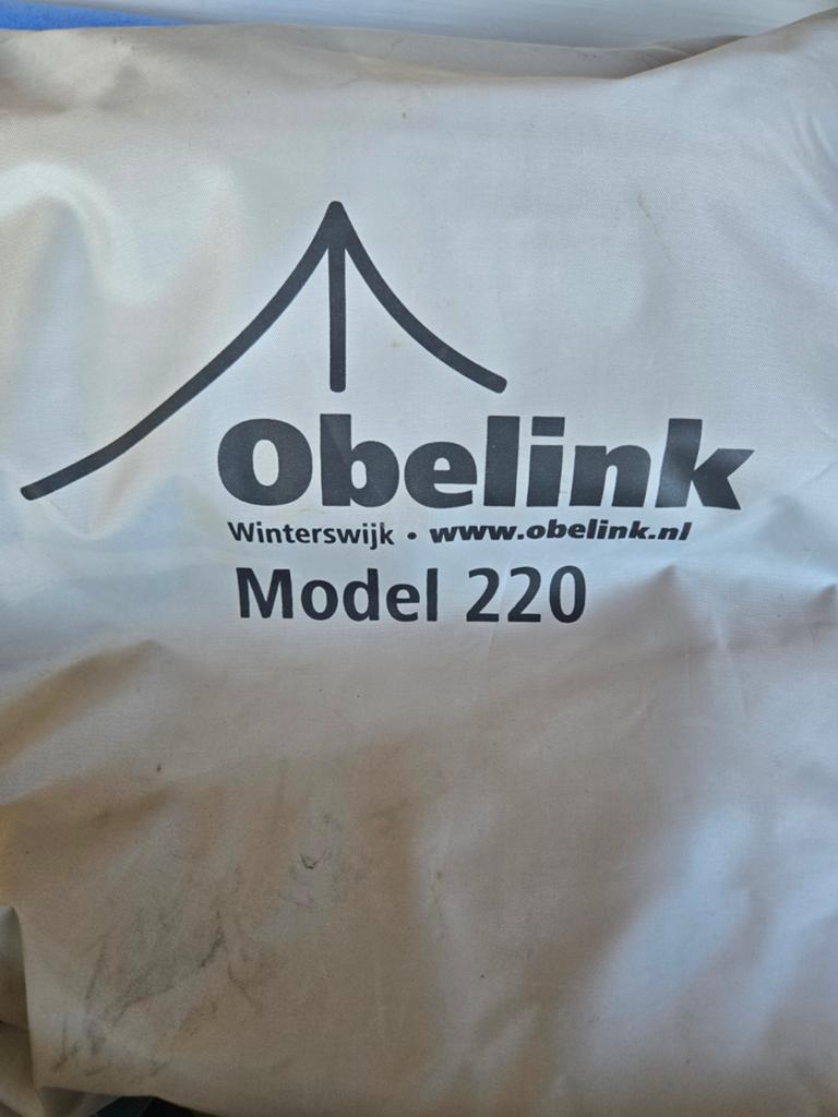 2 Obelink zijwanden voor luifel 220, Caravans en Kamperen, Ophalen of Verzenden, Gebruikt
