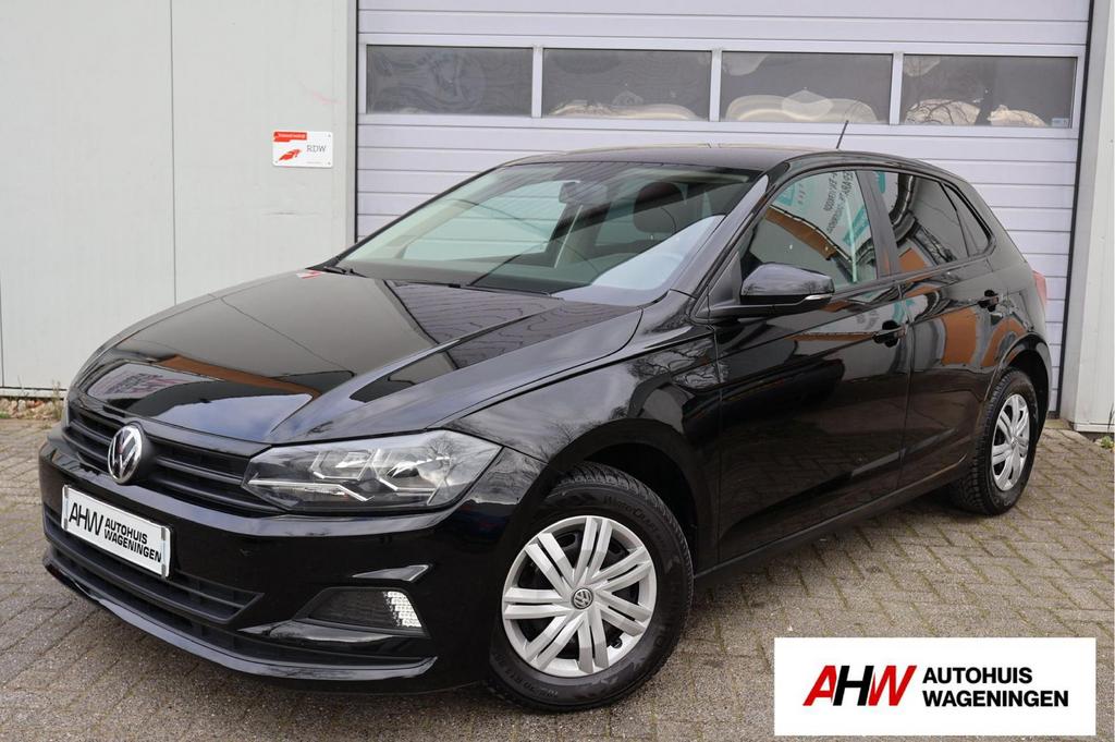 Volkswagen Polo| 1.0|AIRCO|ELEKTR.PAKKET|GOEDESTAAT!|, Auto's, 1025 kg, Stof, Zwart, Zwart