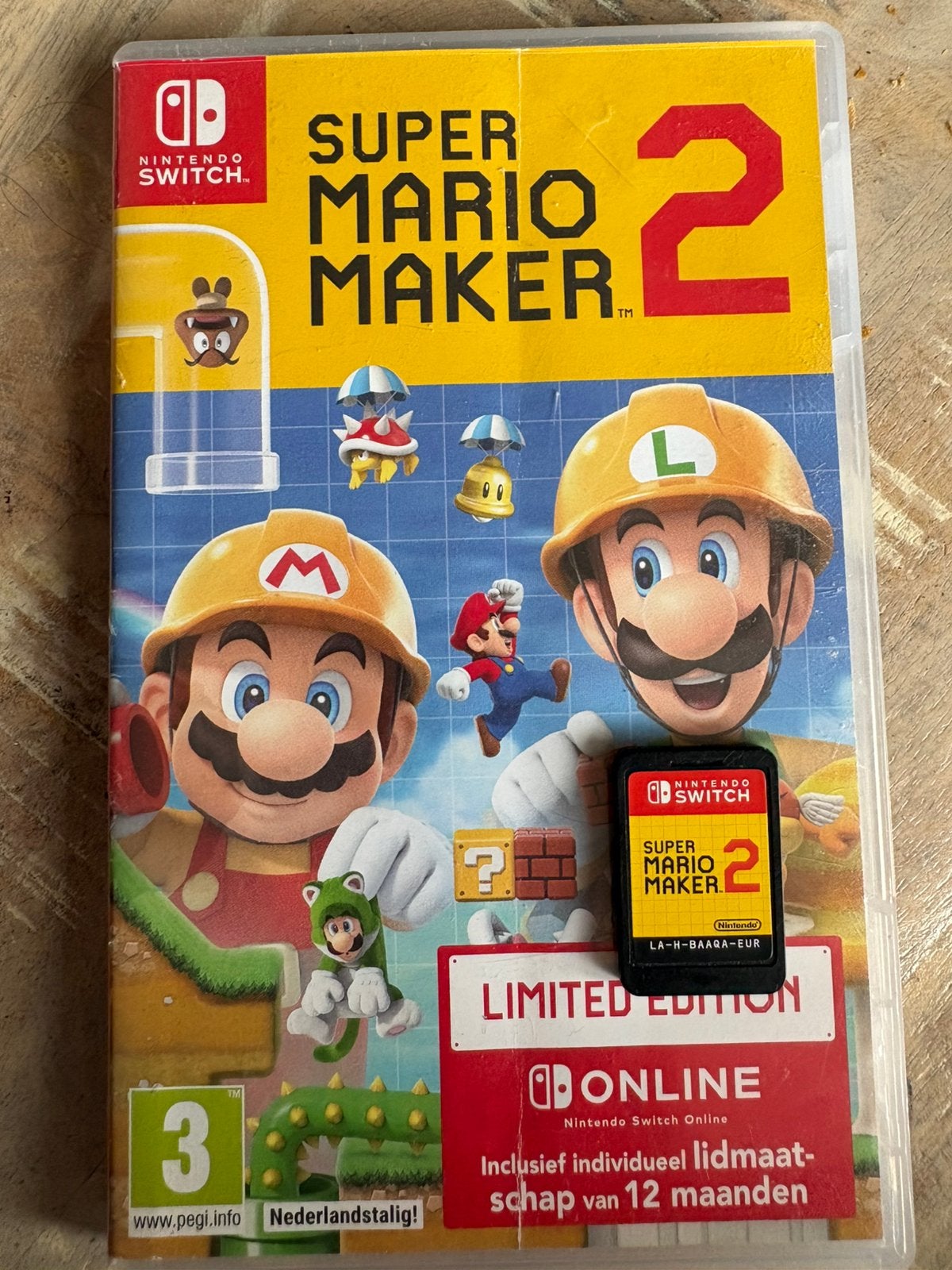 Super Mario Maker 2, Avontuur en Actie, 1 speler, Ophalen of Verzenden, Zo goed als nieuw