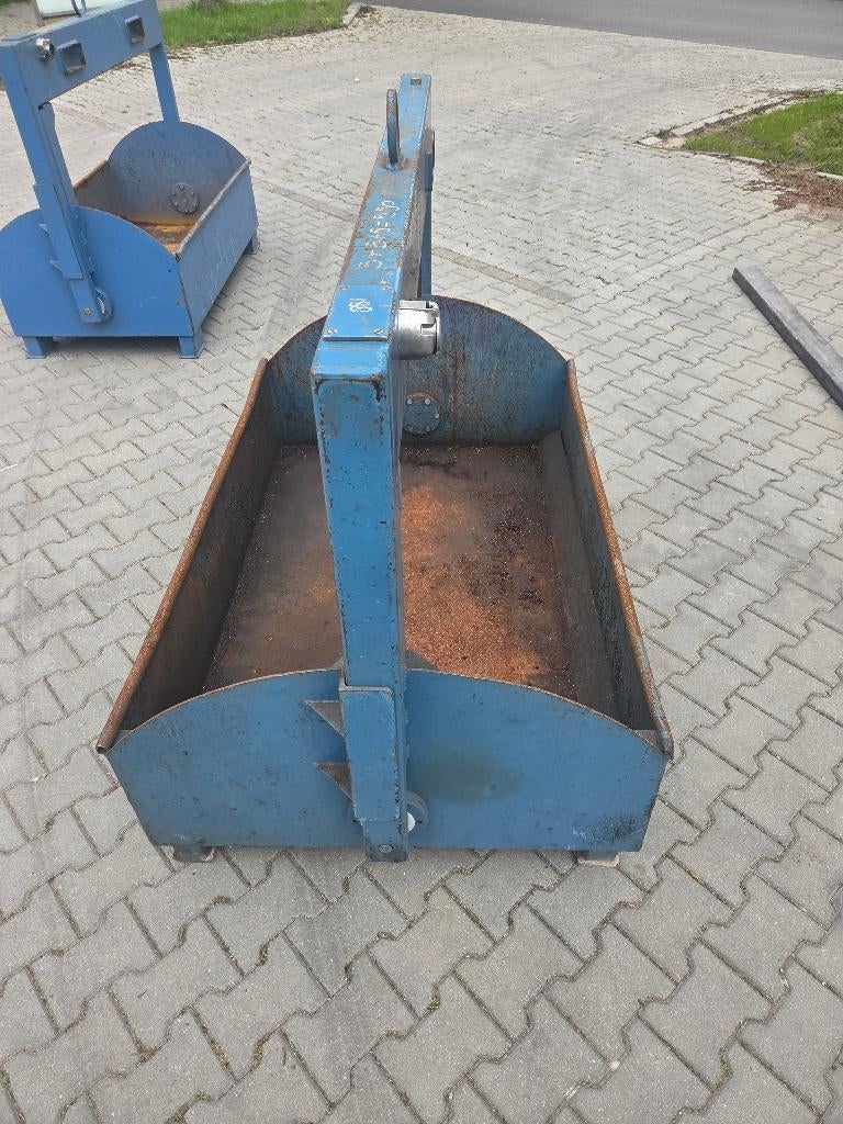 Zware Zelflossende Kiepcontainer / Kantelbak 150x100, Doe-het-zelf en Verbouw, Metalen, Ophalen, Gebruikt, IJzer