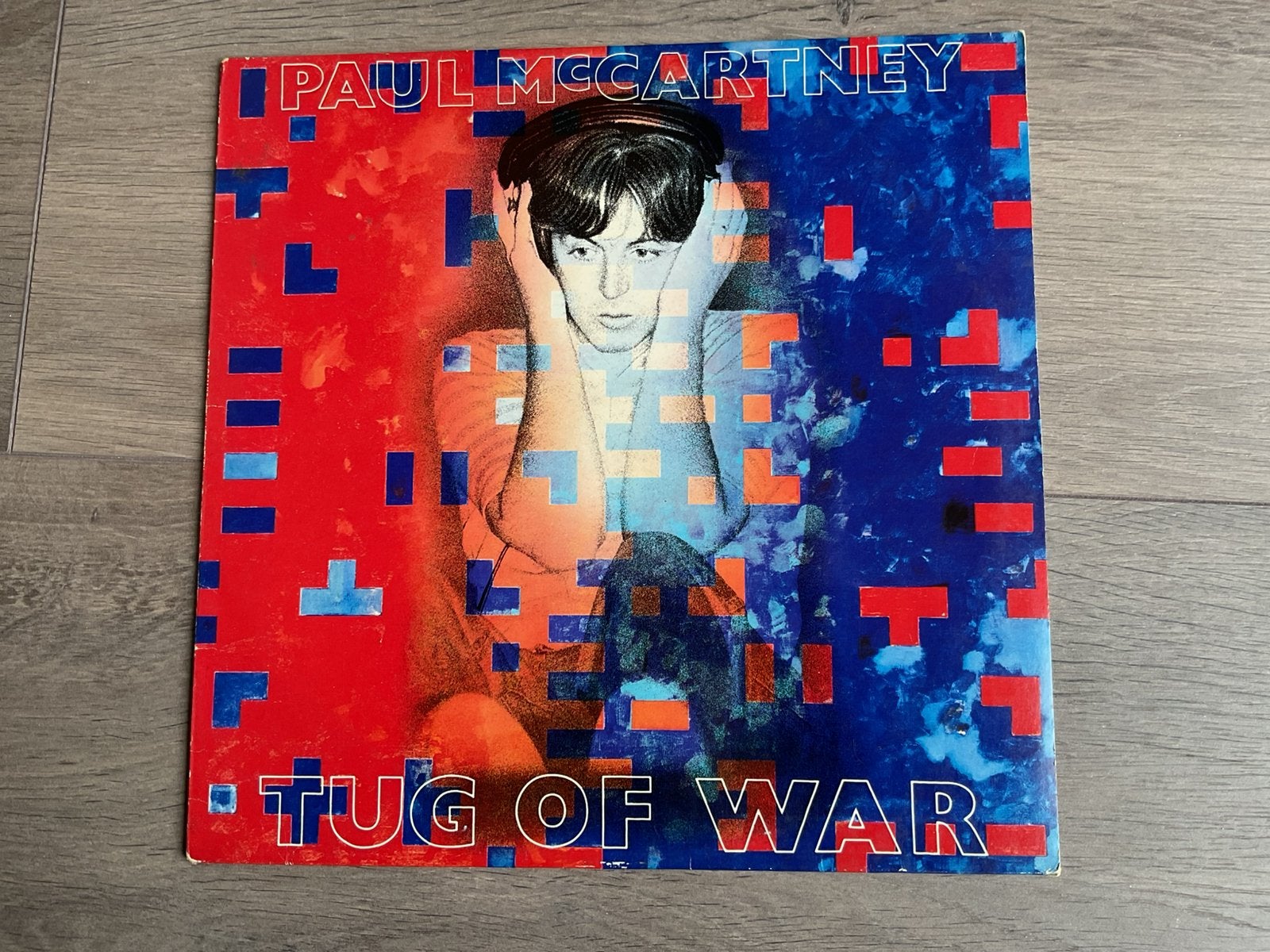 Paul McCartney - Tug of War LP (1982), Ophalen of Verzenden, 1980 - 1989, Gebruikt, 12 inch