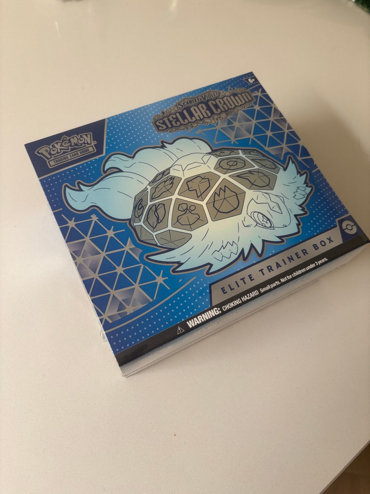 Pokémon Stellar Crown Elite Trainer Box, Ophalen of Verzenden, Nieuw, Overige typen