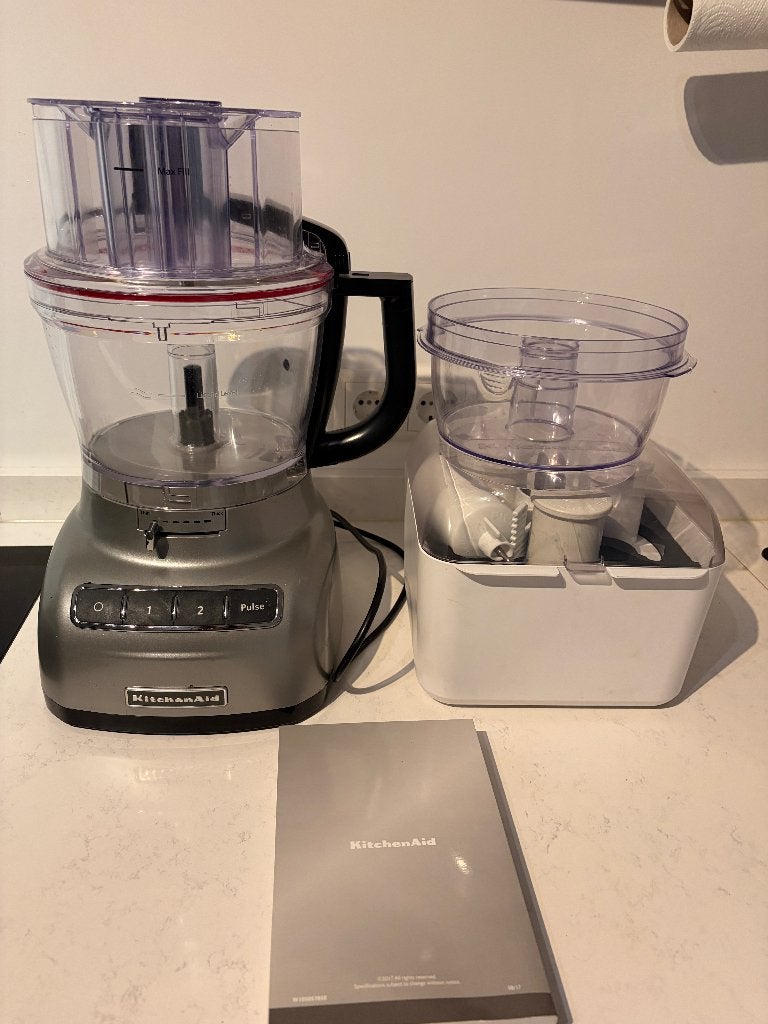 KitchenAid 3,1 l Foodprocessor 5KFP0925, 3 tot 4 liter, Ophalen of Verzenden, Zo goed als nieuw, 3 snelheden of meer