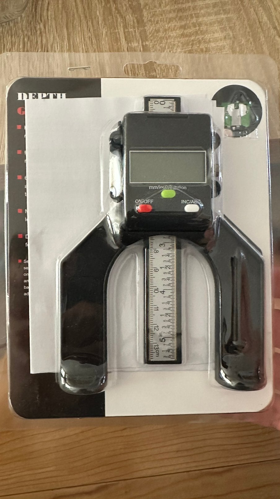 Nieuwe dieptemeter,  meetinstrument, Ophalen of Verzenden, Nieuw