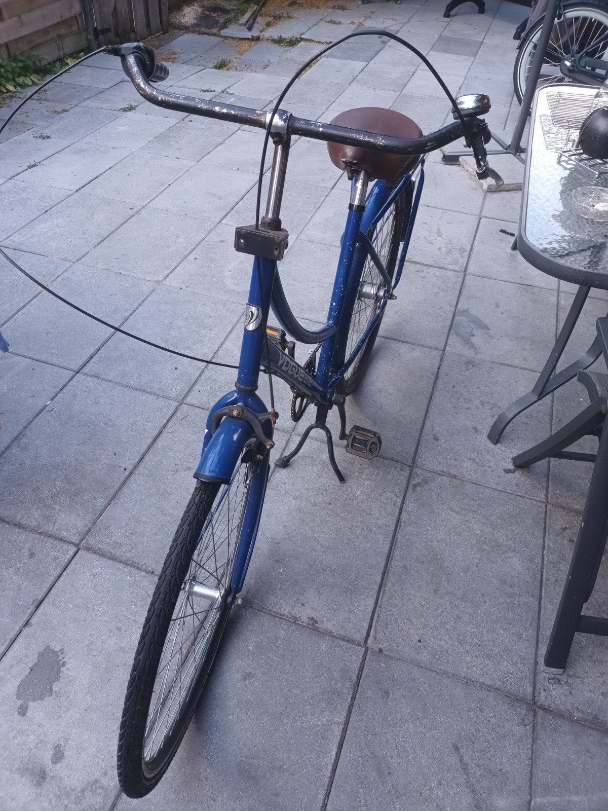 Vogels Elite Blauwe Fiets - Goede staat, kleine aanpassinge, Ophalen of Verzenden, Gebruikt, Overige merken, Versnellingen