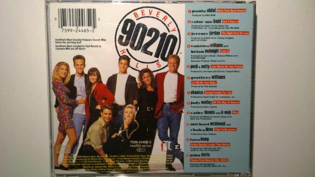 Beverly Hills 90210 The Soundtrack, Tv-soundtrack, Ophalen of Verzenden, Zo goed als nieuw, Album