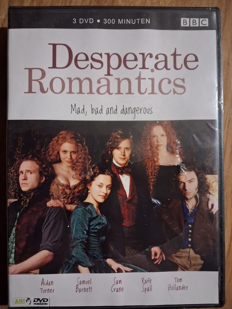 3Dvd-box Desperate Romantics.(Nieuw en nog  in seal, Alle leeftijden, Ophalen of Verzenden, Nieuw in verpakking
