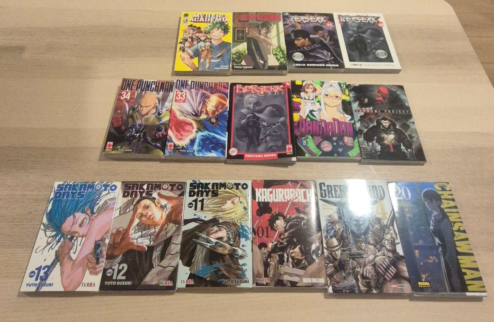 Manga in het Engels, Italiaans & Spaans – Zeer goede staat, Meerdere stripboeken, Ophalen of Verzenden, Zo goed als nieuw