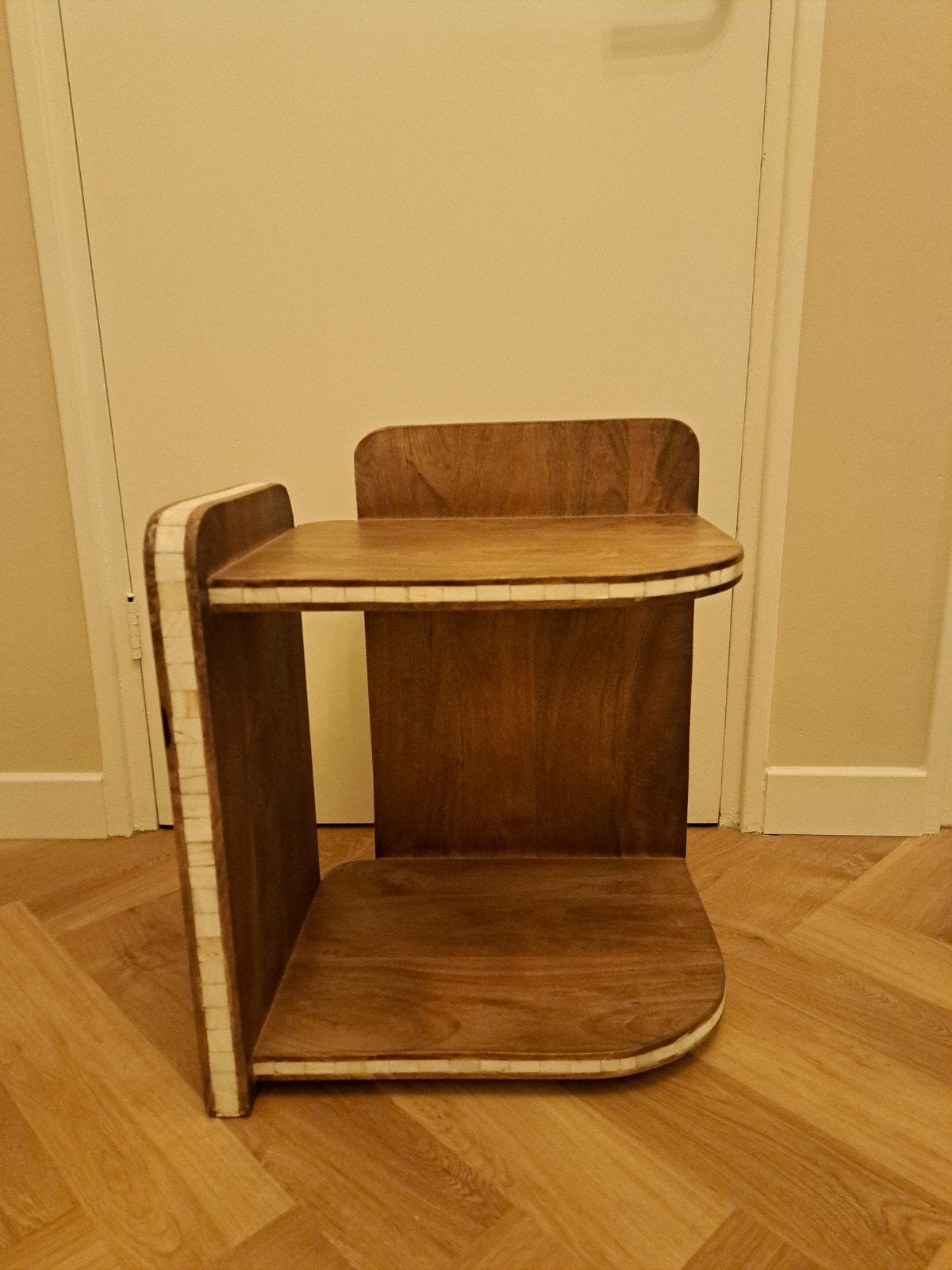 Bijzettafel / nachtkastje, Ophalen, Rond, Minder dan 55 cm