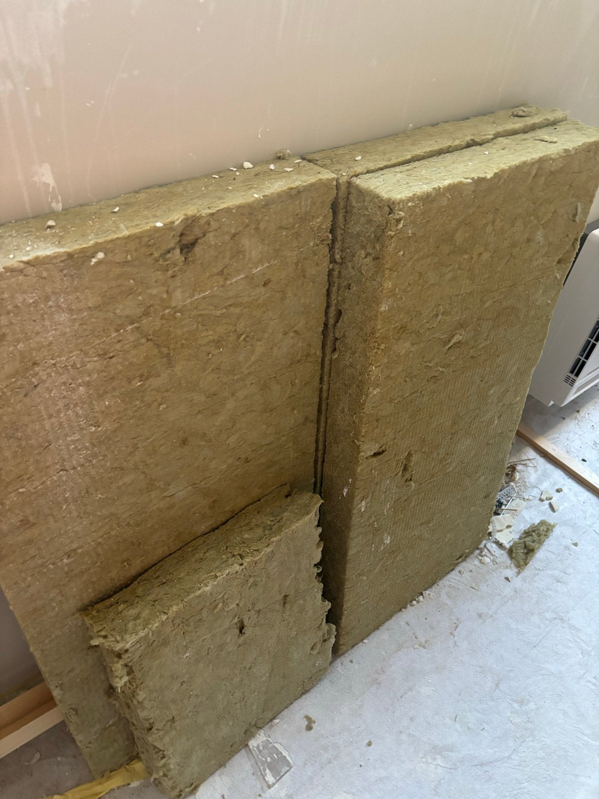 3 stuks Rockwool Rocksono Base Steenwolplaten 1200x600x100mm, Ophalen, Nieuw, Steenwol, Minder dan 5 m²
