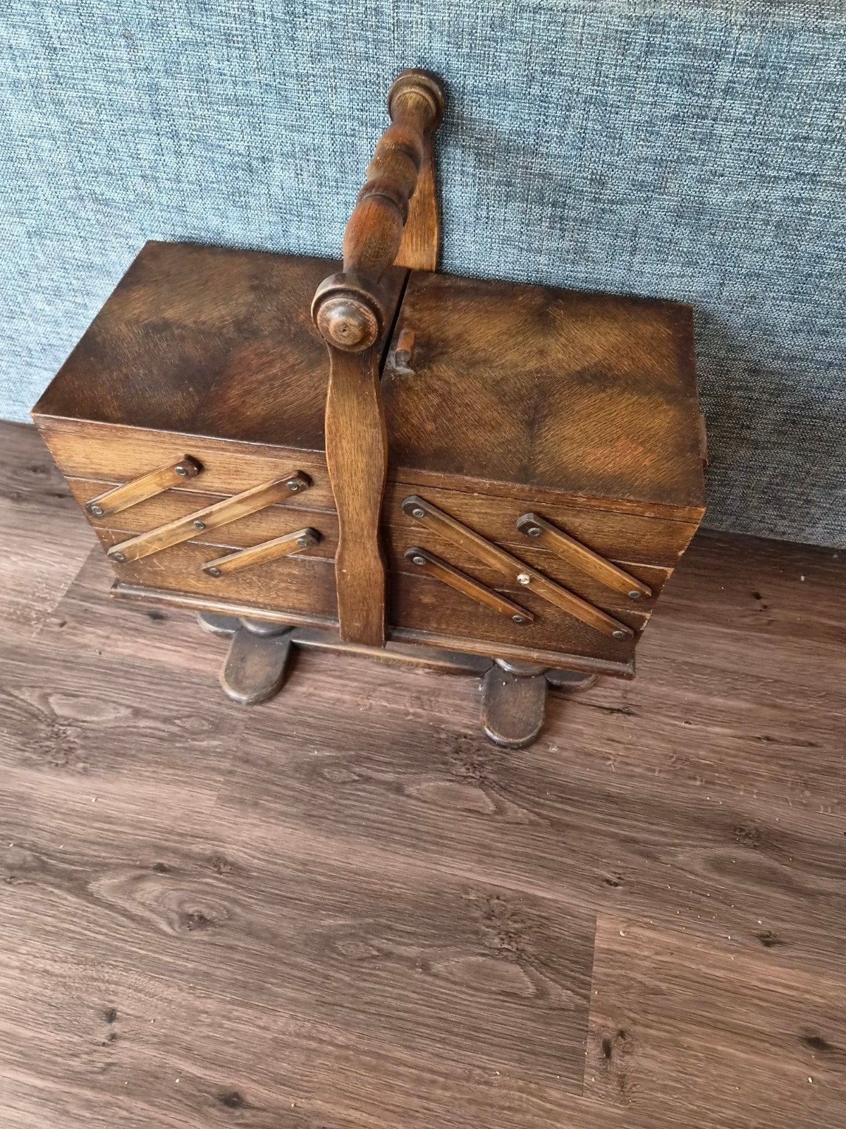 naaibox, Ophalen