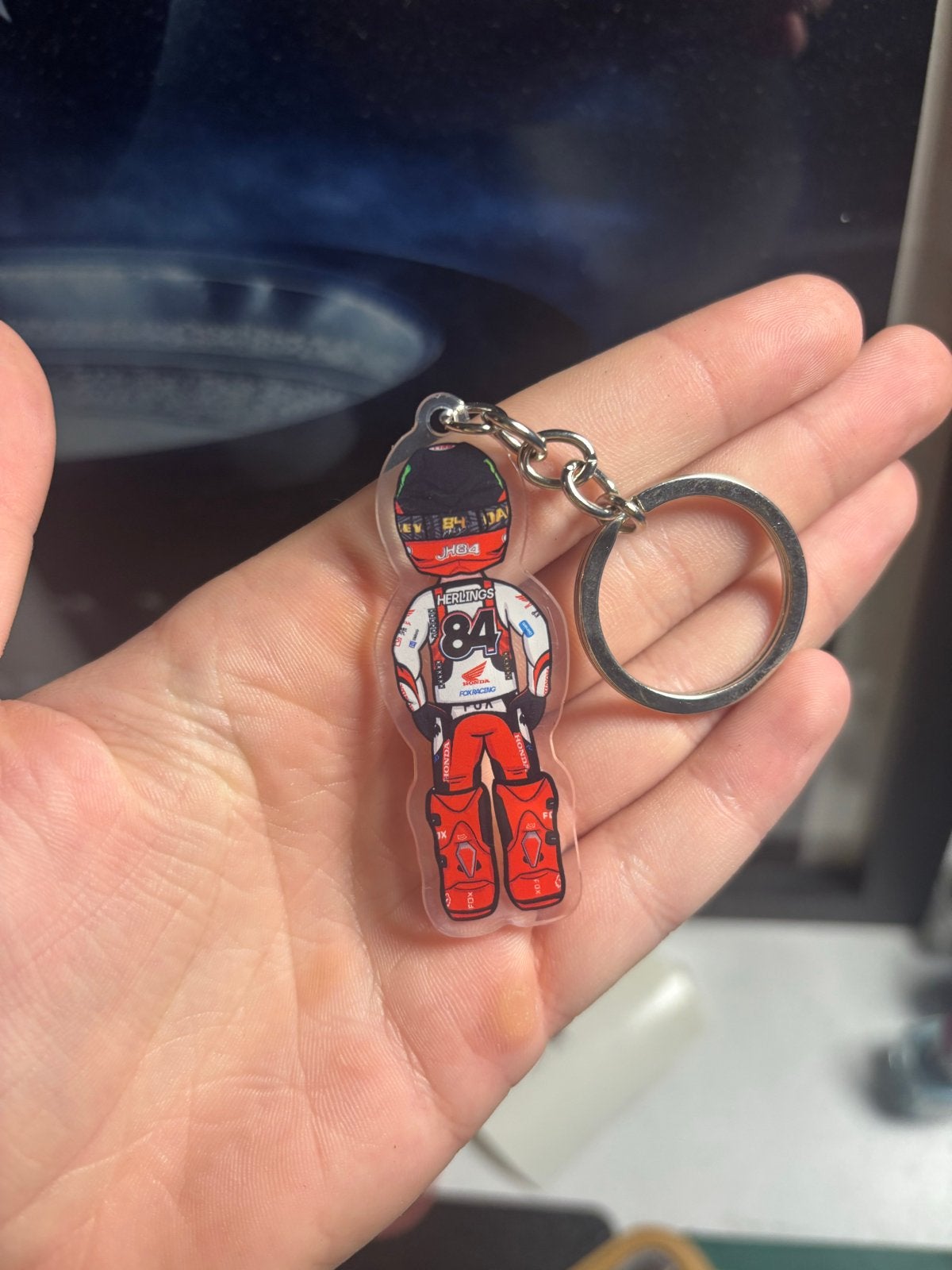 Jeffrey Herlings Sleutelhanger - MXGP Motocross Fan Item, Ophalen of Verzenden, Zo goed als nieuw, Sport
