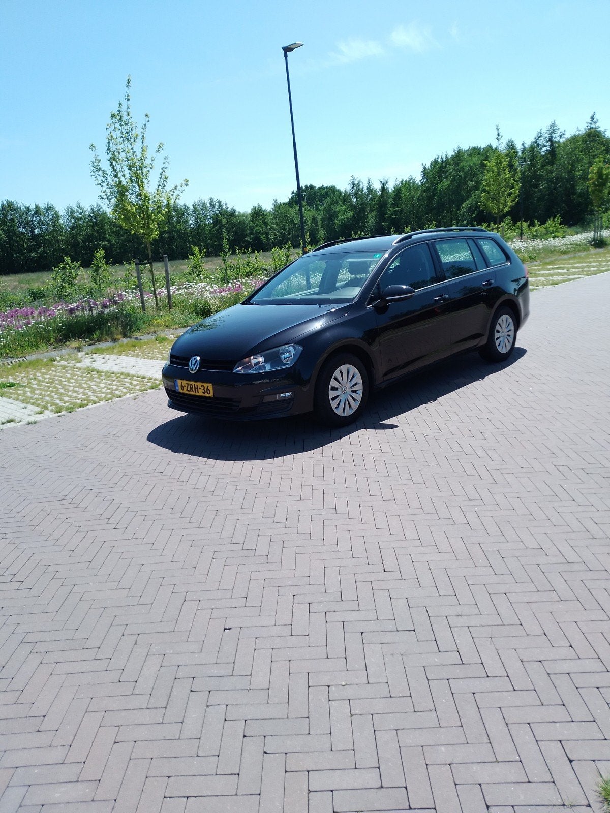 Volkswagen Golf 1.6 TDI 81KW/110PK Variant 2015 Zwart, Auto's, Volkswagen, Voorwielaandrijving, 1295 kg, 4 cilinders, Zwart