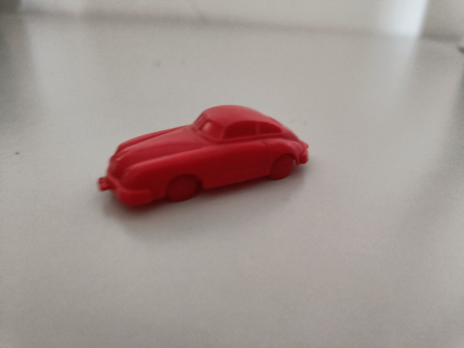 Kleine plastic Porsche 356, uit de jaren 60?, Ophalen of Verzenden, Gebruikt, Auto