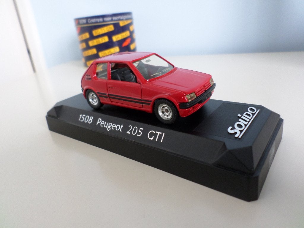 PEUGEOT 205 GTI 1.6 van 1988, Verzenden, Nieuw, Auto, Solido