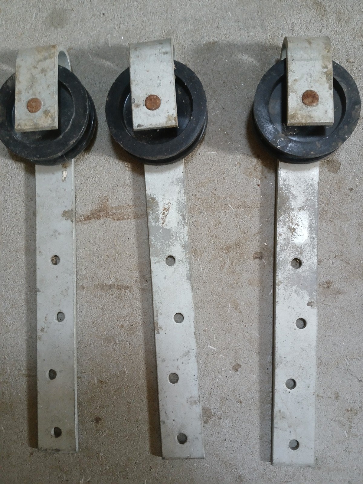 rolgeleiders, Ophalen