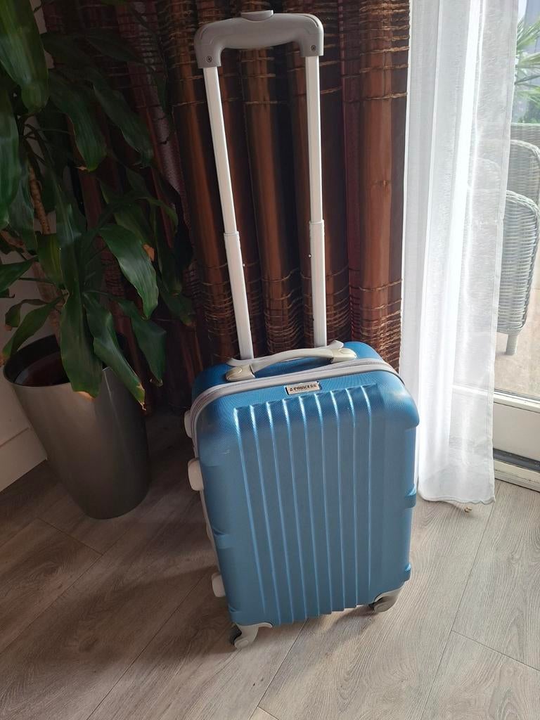 Princess Traveller koffer met ingebouwde weegschaal, Gebruikt, 50 tot 60 cm, Hard kunststof, 35 tot 45 cm