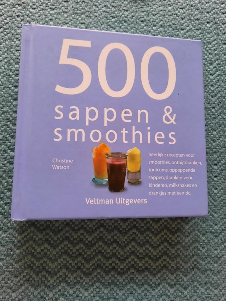 500 sappen & smoothies - Christine Watson - Hardcover, Ophalen of Verzenden, Zo goed als nieuw, Dieet en Voeding, Christine Watson