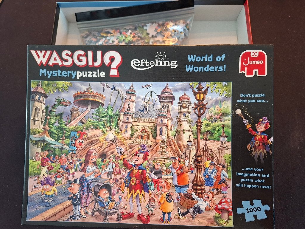 Wasgij: Efteling World of Wonders, Ophalen of Verzenden, 500 t/m 1500 stukjes, Zo goed als nieuw, Legpuzzel