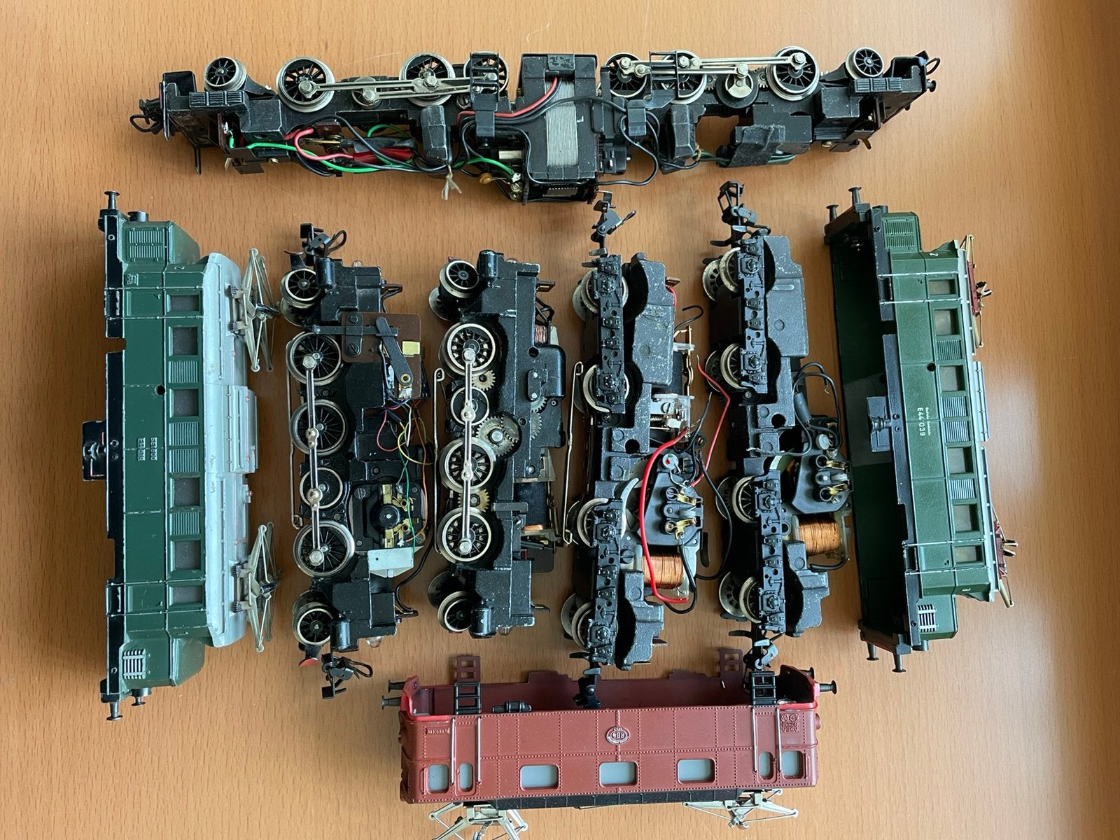 Te koop: Marklin onderdelen., Hobby en Vrije tijd, Wisselstroom, Gebruikt, Locomotief, Ophalen of Verzenden