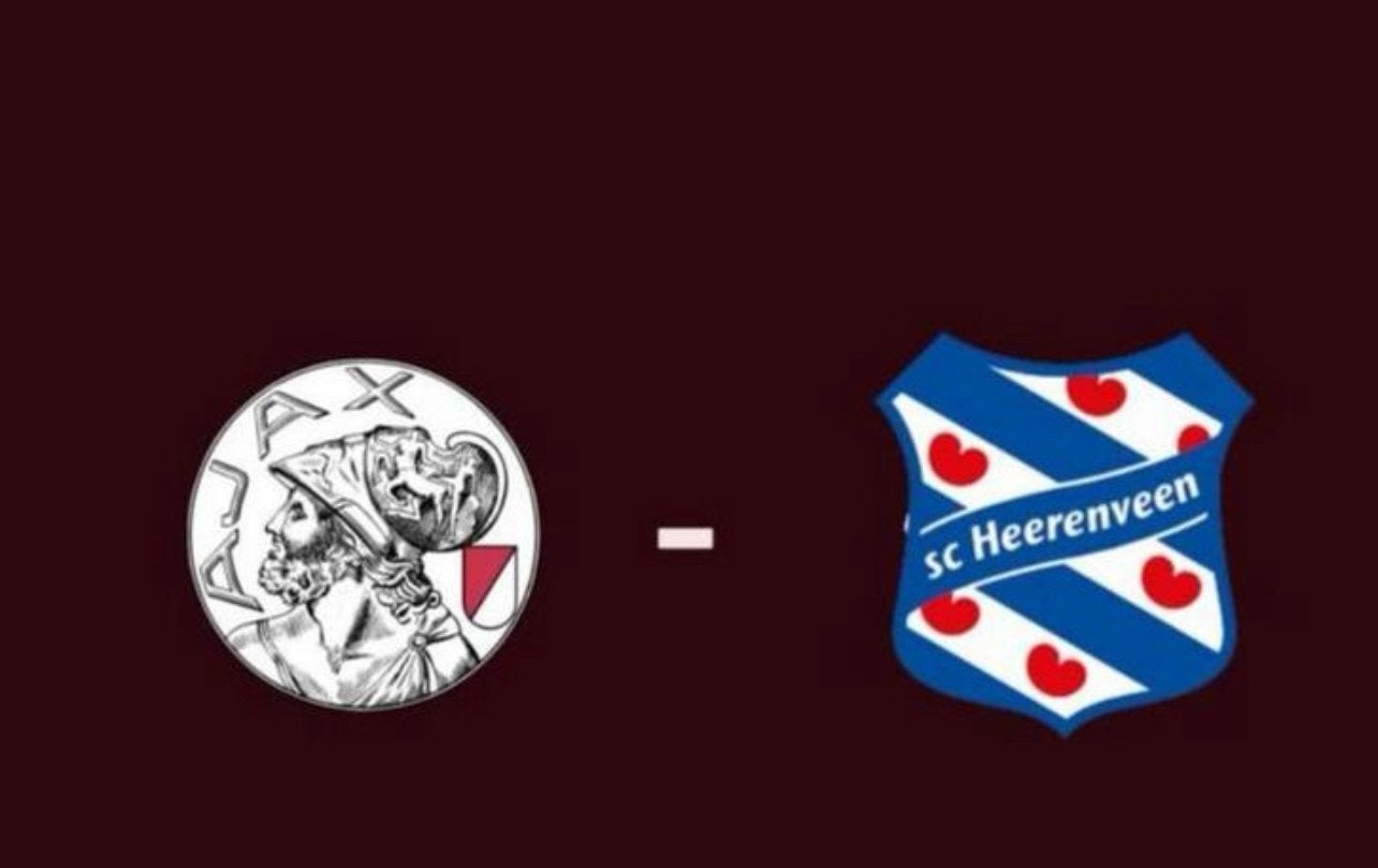 Ajax-Heerenveen 6x 124 naast elkaar, Drie personen of meer