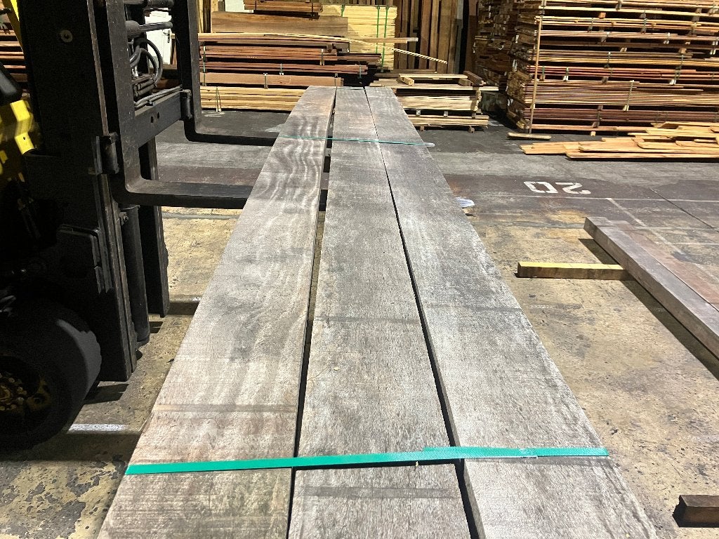 balken-liggers-randbalk-staanders-Hardhout-Cumaru-80x200mm, Ophalen, Nieuw, Hardhout, 250 cm of meer