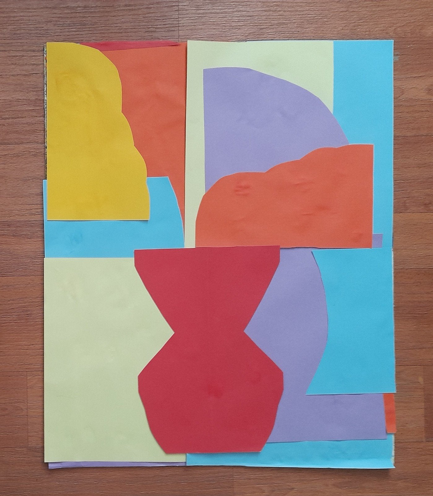 Knipsel hardboard schilderij, Antiek en Kunst, Ophalen of Verzenden