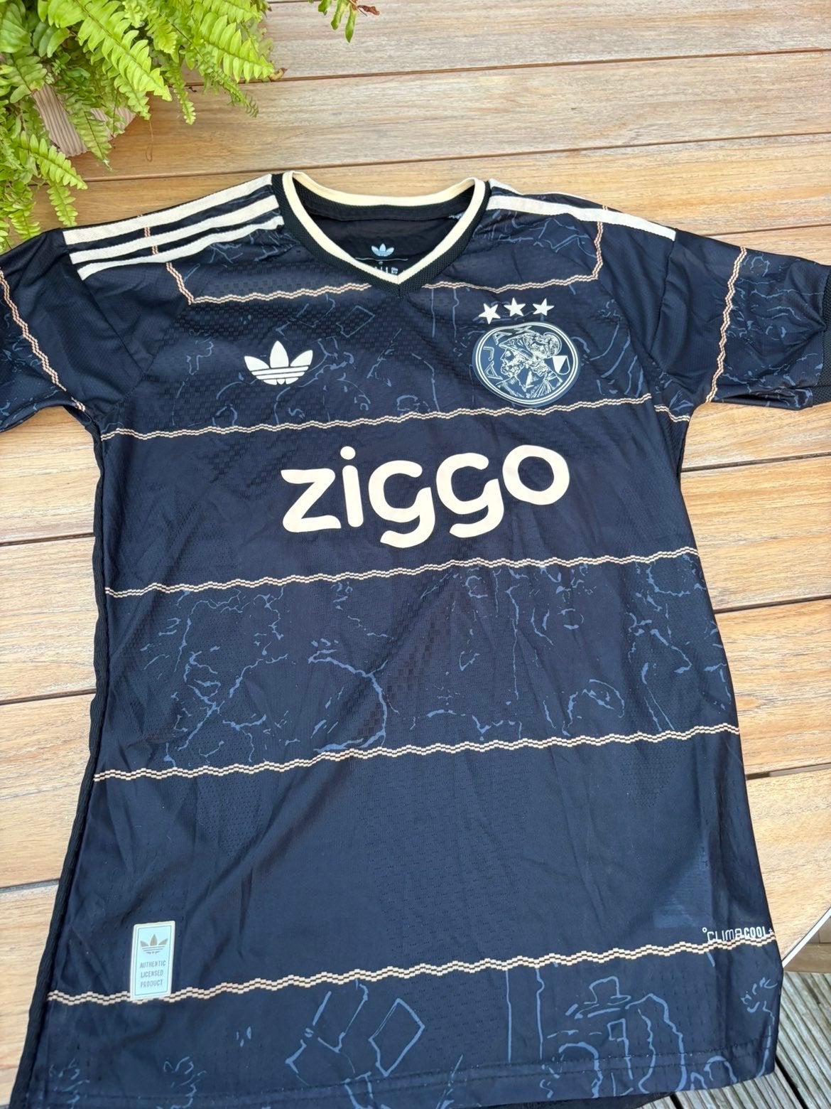 Ajax uittenue 2026-27 Maat S - Zo goed als nieuw, Zwart, Ophalen of Verzenden, Zo goed als nieuw, Voetbal