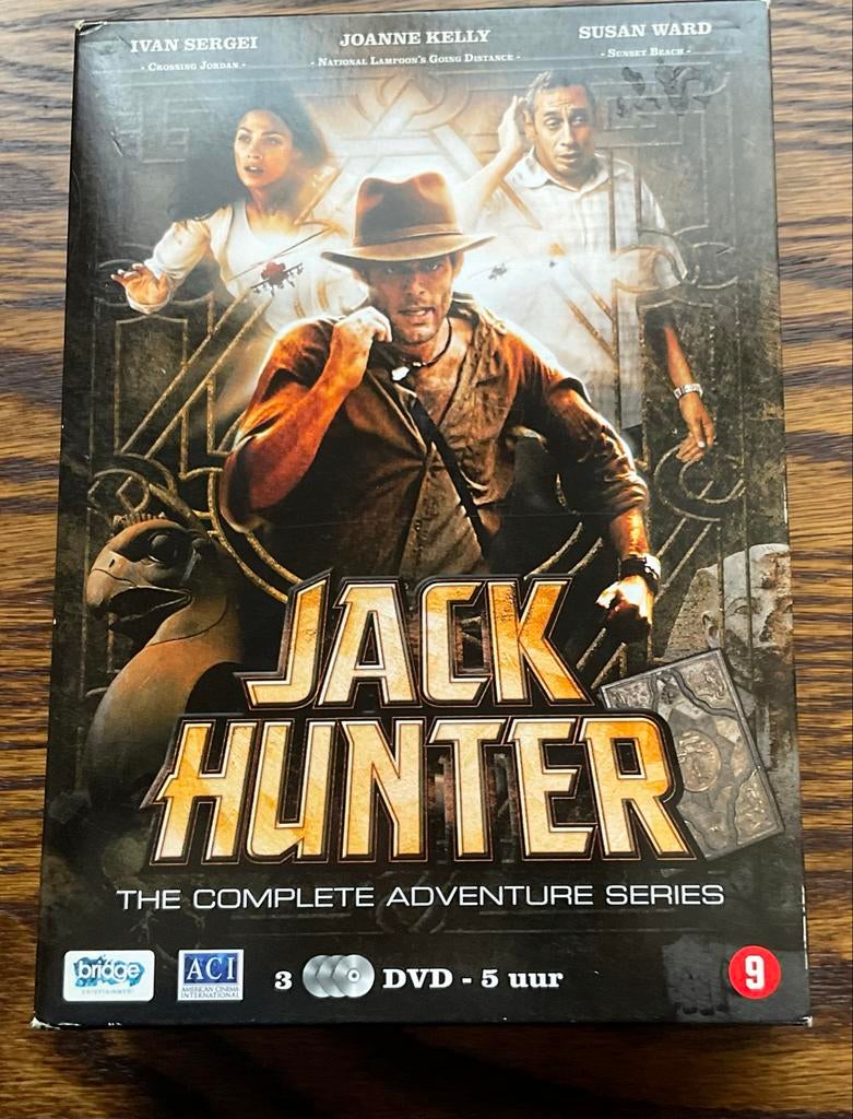 Jack Hunter: The Complete Adventure Series DVD Boxset, Vanaf 9 jaar, Ophalen of Verzenden, Zo goed als nieuw