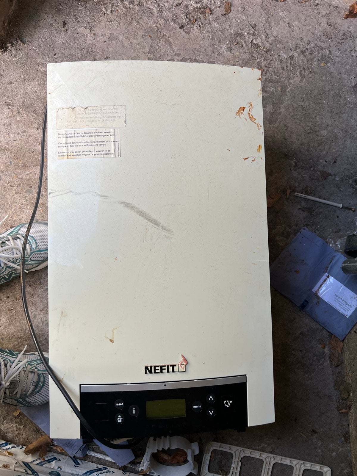 Nefit Proline HRC 24/CW4 CV-ketel, Ophalen, Gebruikt, 20 tot 100 liter, Aardgas