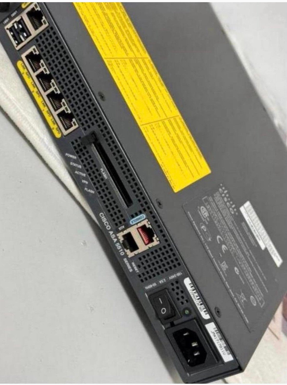 Cisco ASA 5510 Adaptive Security Appliance + brackets, P, P, P, Ophalen of Verzenden