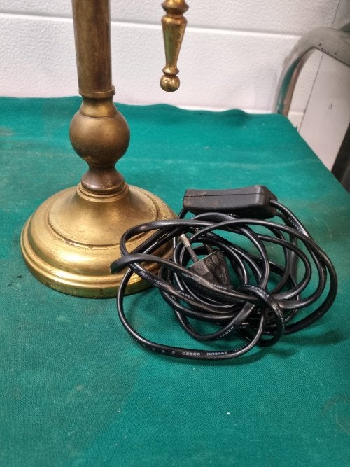 tafellamp messing vintage, Ophalen of Verzenden, 'T Olde Gre-j, Info@toldegrej.nl, Endepoelstraat 20f Didam