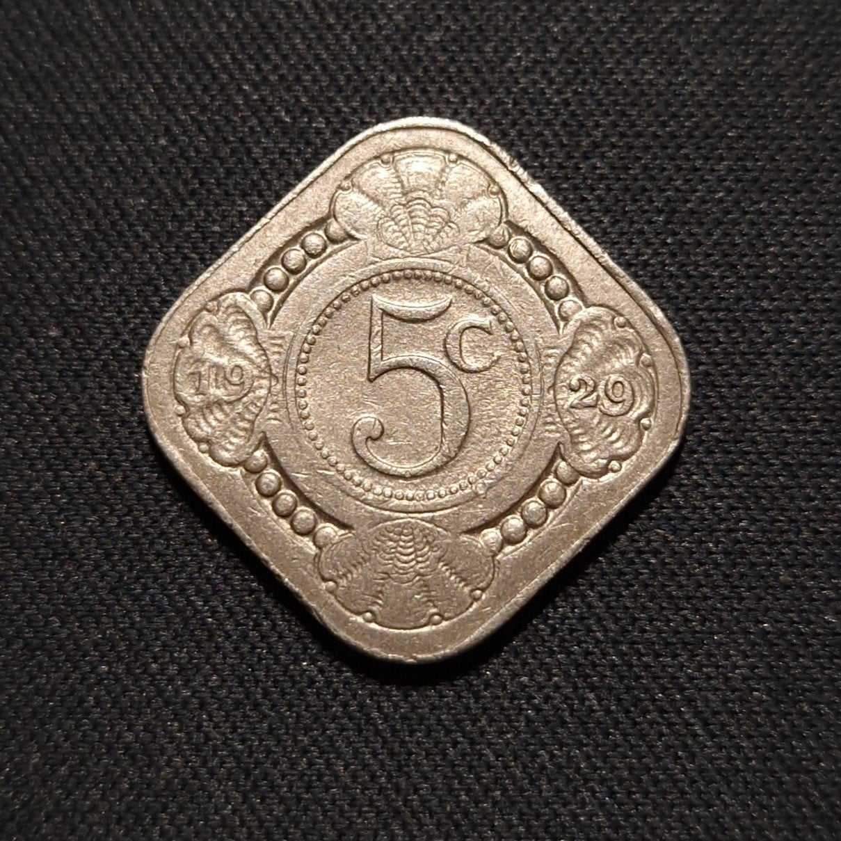 5 cent 1929, Verzenden, Koningin Wilhelmina, 5 cent, Losse munt