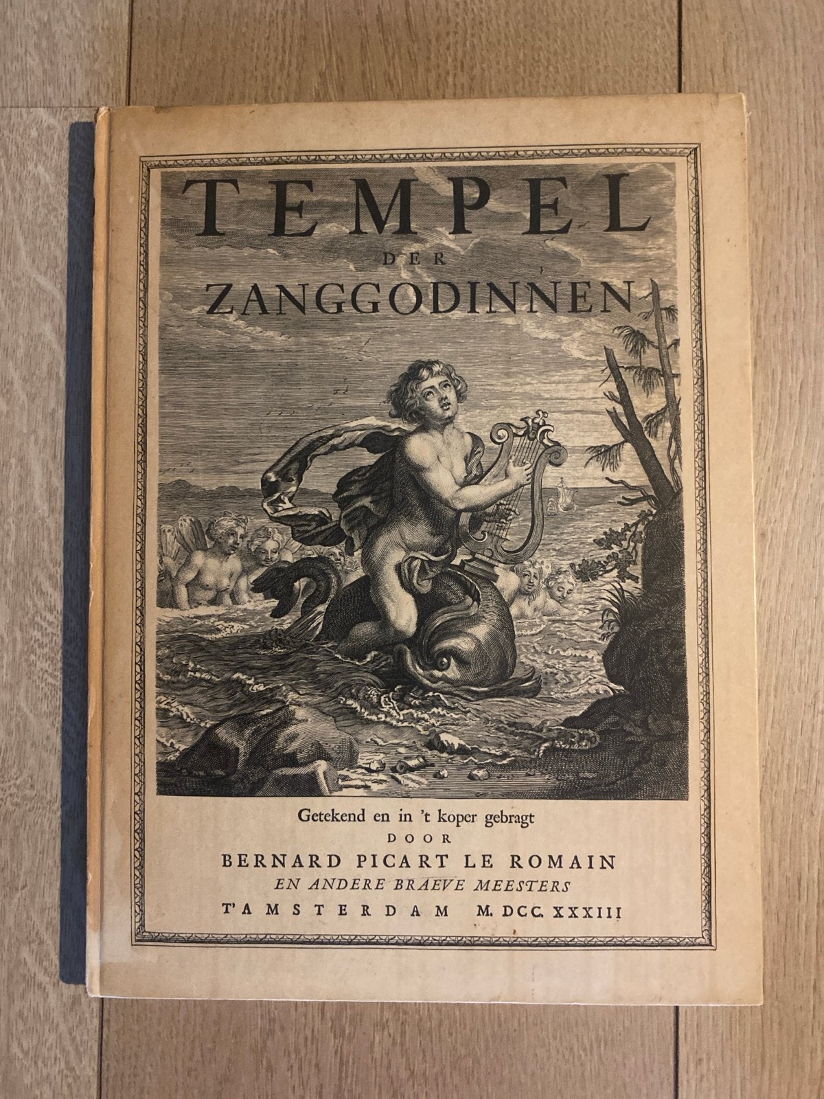 Tempel der Zanggodinnen - Bernard Picart (1733), Ophalen of Verzenden, Gelezen, Nederland