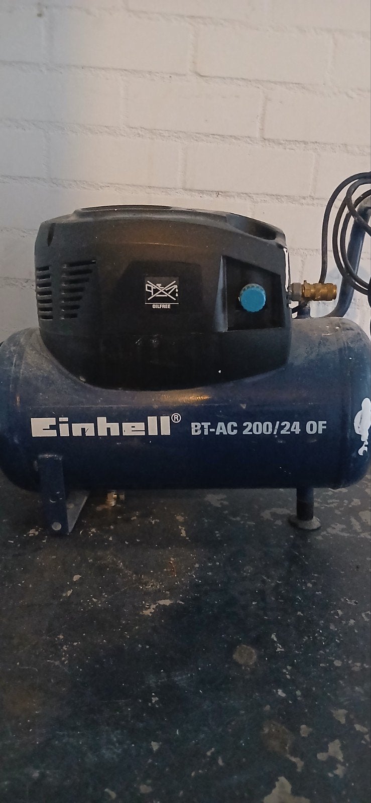 EINHELL  COMPRESOR 200/24. 8 bar, Minder dan 25 liter, Ophalen of Verzenden, Minder dan 200 liter/min