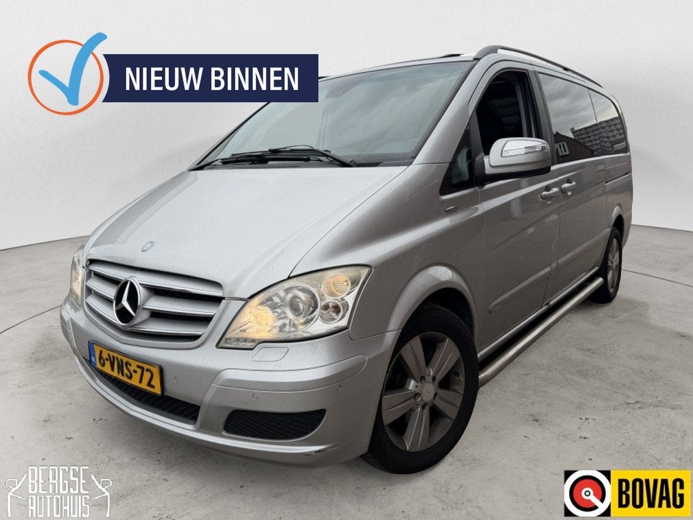Mercedes-Benz Viano 3.0 CDI V6 Amb. Ed. L Cruise Dakje Navi, Automaat, Euro 5, Gebruikt, Zwart