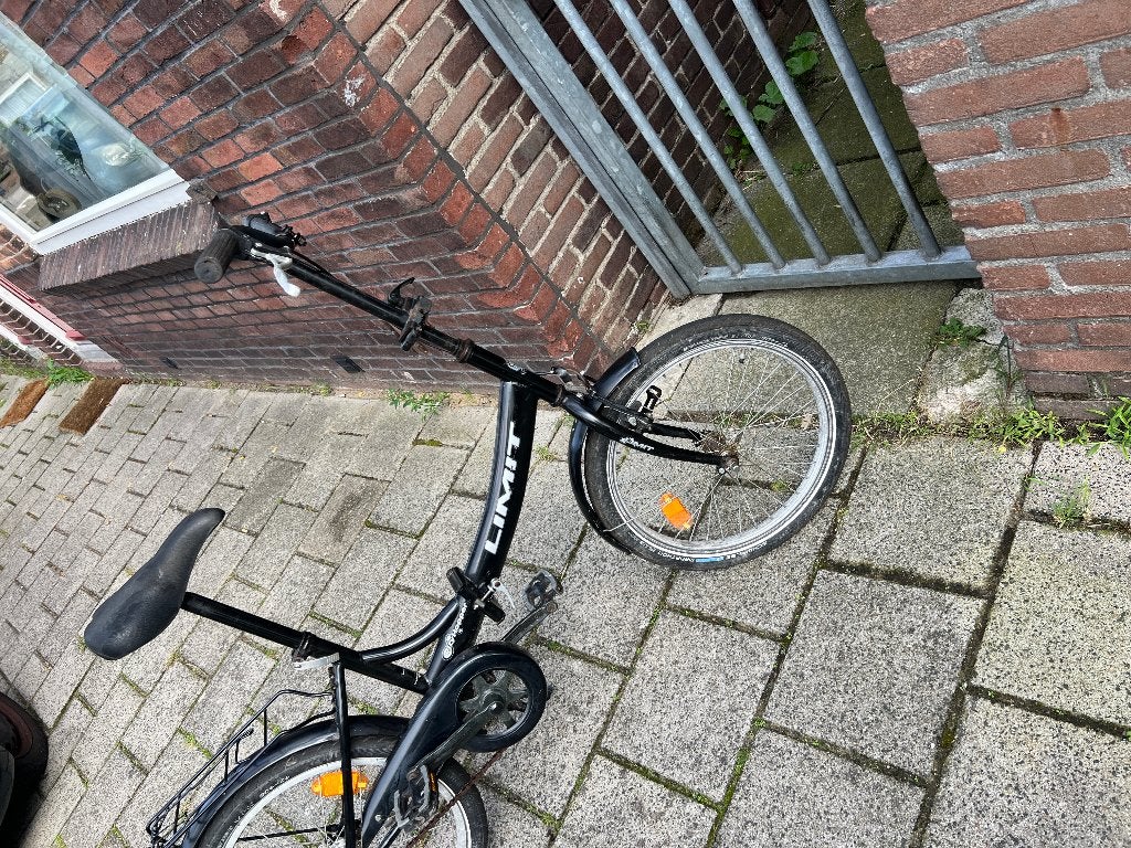 Vouwfiets Limit 20 inch, Ophalen of Verzenden, Zo goed als nieuw, Totaal opvouwbaar, Terugtraprem
