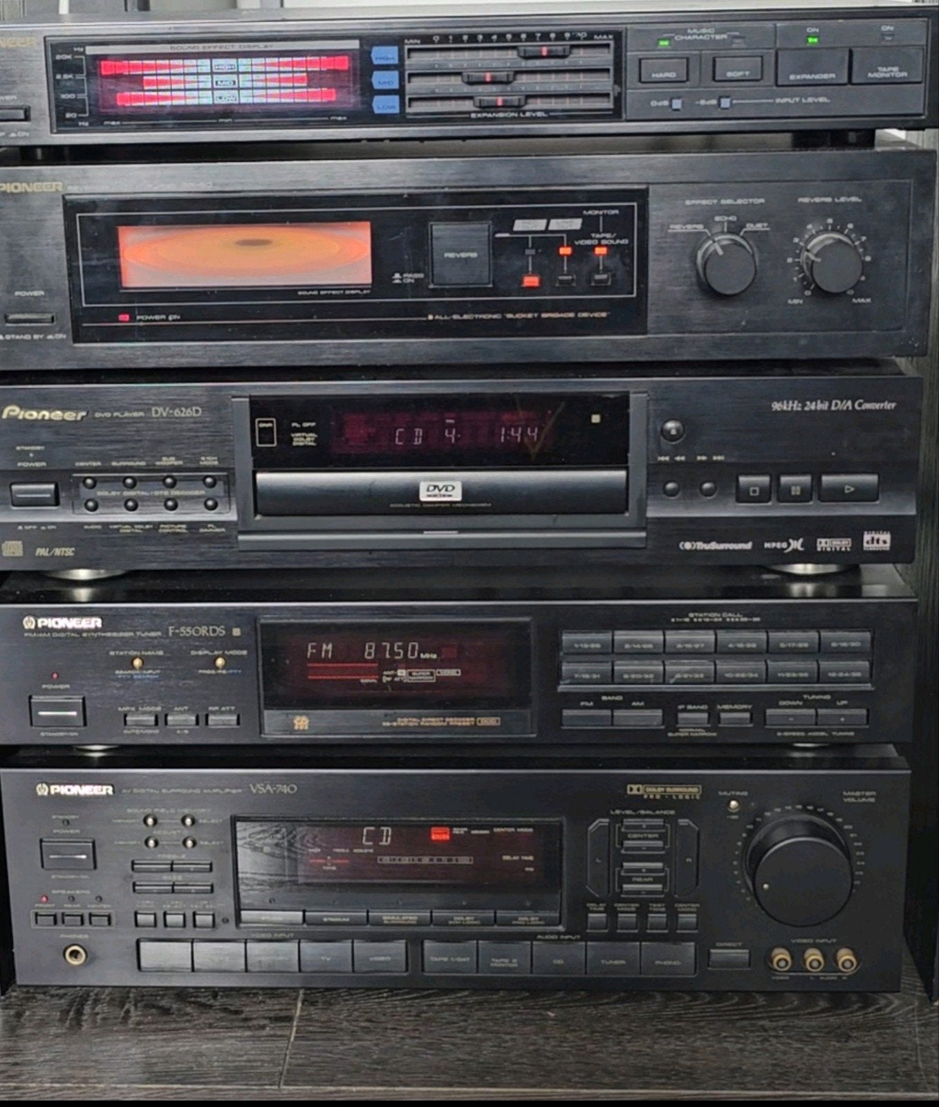 Pioneer set te koop., Ophalen, Dvd-speler, Pioneer