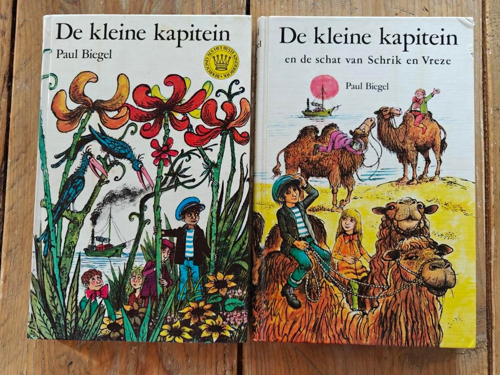 2 Kinderboeken  van de serie: De kleine kapitein., Ophalen of Verzenden, Zo goed als nieuw, Fictie algemeen