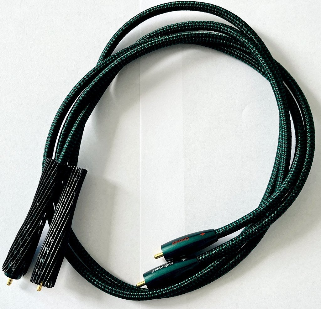 AudioQuest Chicago RCA Interlink 1M., Ophalen, Zo goed als nieuw, Minder dan 2 meter, Interlink-kabel