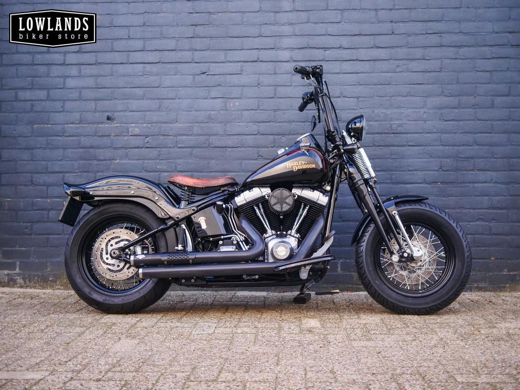 HARLEY-DAVIDSON CROSS BONES FLSTSB (bj 2008), Motoren, Motoren | Harley-Davidson, Bedrijf, Chopper, meer dan 35 kW, 2 cilinders