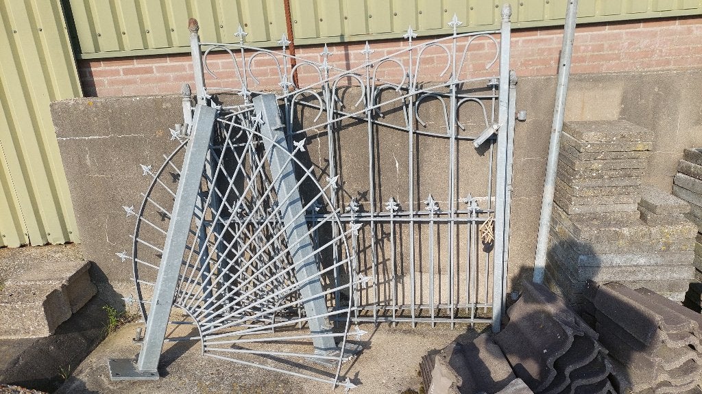 Sierhek, Tuin en Terras, Ophalen, Gebruikt, IJzer, Sierhekwerk