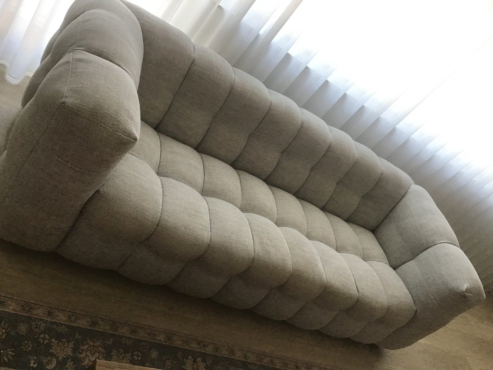 Maison du Monde bank 2.73 m breed, Ophalen, 250 tot 300 cm, Gebruikt, Driepersoons