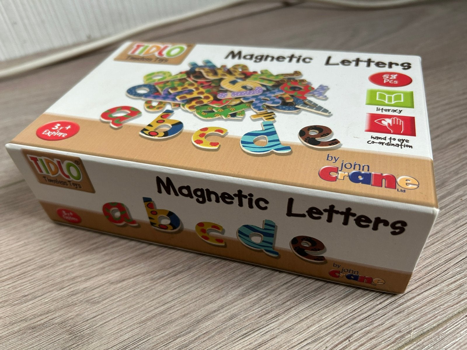 Tidlo Magnetische houten letters, Ophalen of Verzenden, Zo goed als nieuw