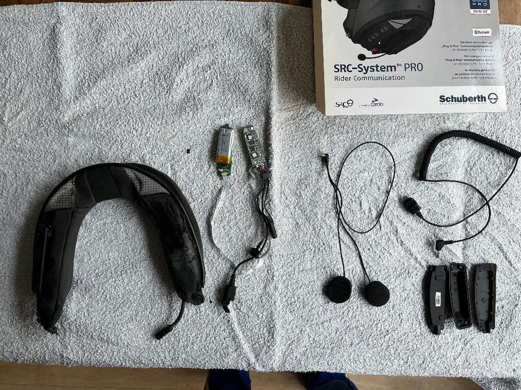 Schuberth SRC REPARATIEKIT | Molex Flat Cables + Donor-set, Overige merken, M, Systeemhelm, Ophalen of Verzenden