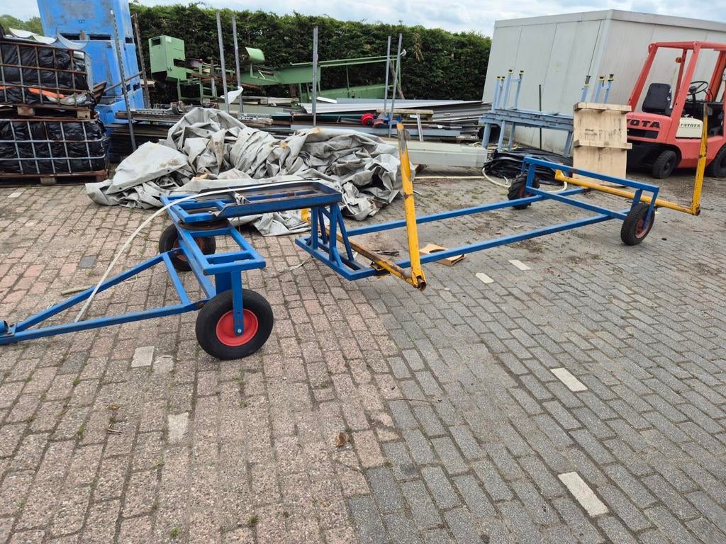 Oprij kar   / transport kar, Watersport en Boten, Bootonderdelen, Ophalen of Verzenden, Gebruikt, Motorboot